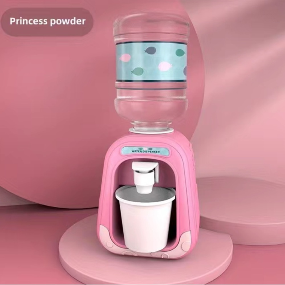 🛍️ Kawaii Pink Mini Water Beverage Dispenser With Water Outlet